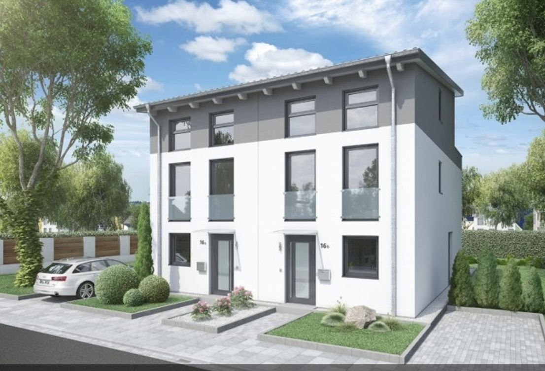 Neubau Reihenendhaus KfW40 QnG* in Rodgau Nieder-Roden.