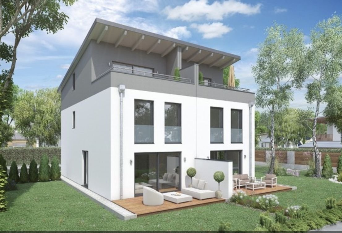 Neubau Reihenendhaus KfW40 QnG* in Rodgau Nieder-Roden.