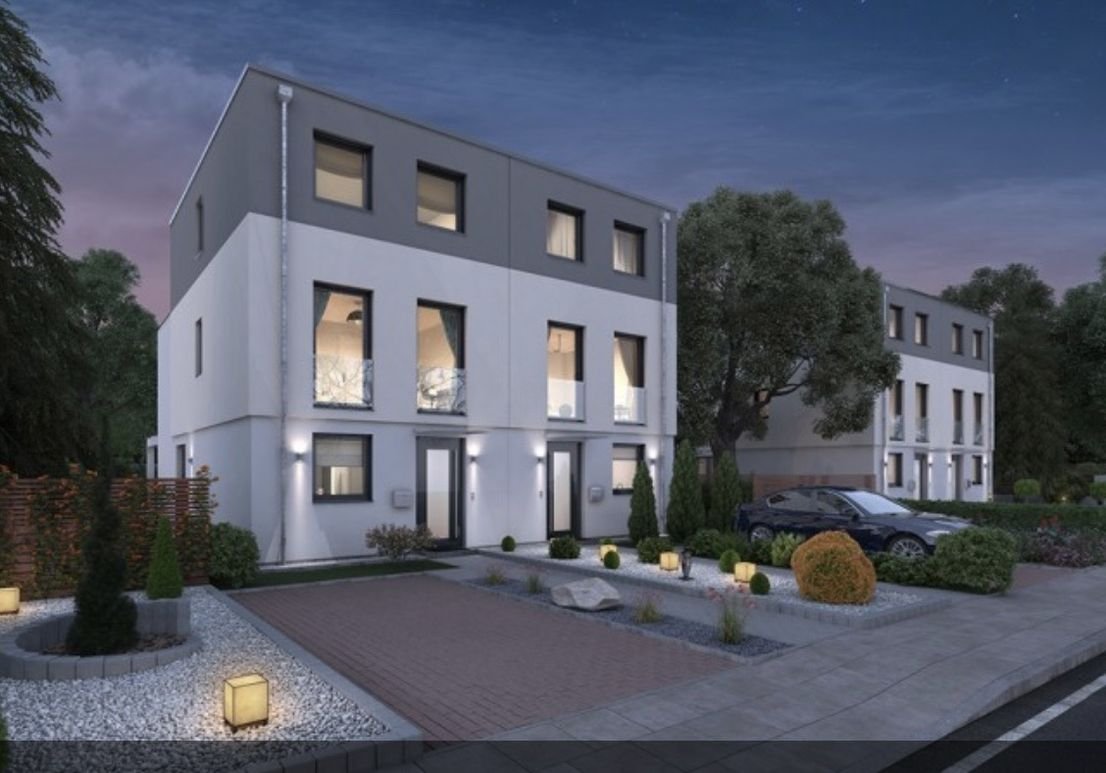 Neubau Reihenendhaus KfW40 QnG* in Rodgau Nieder-Roden.