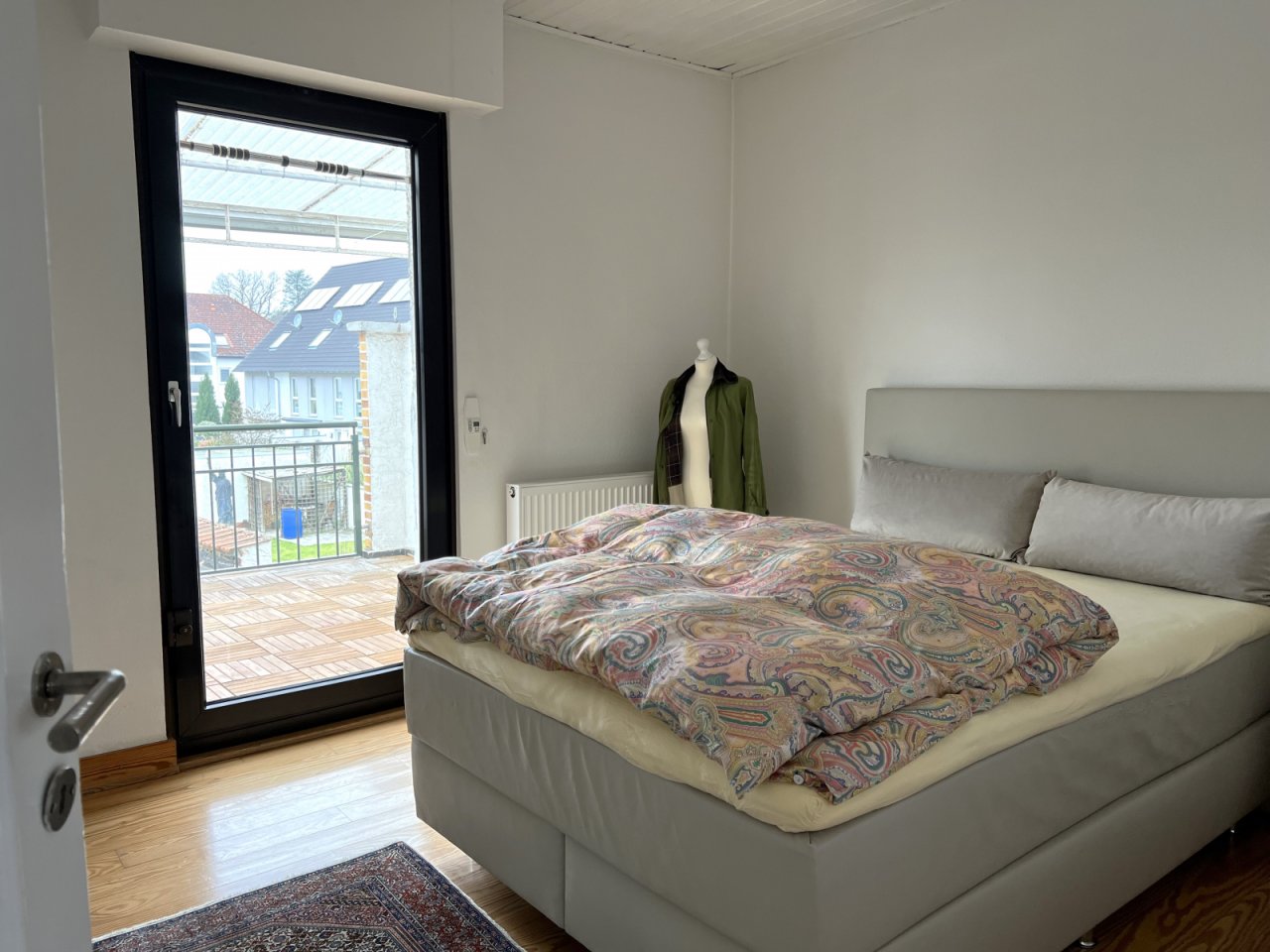 Schlafzimmer mit Balkon Schlafzimmer mit Balkon